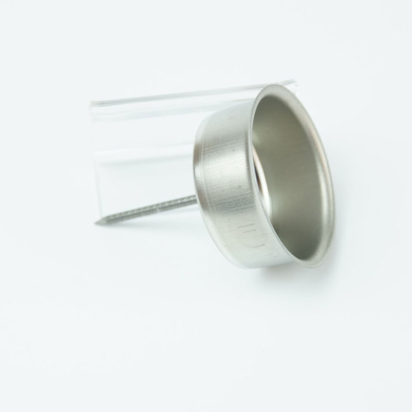 Teelichthalter 40mm zum stecken Adventskranz Gold / Silber