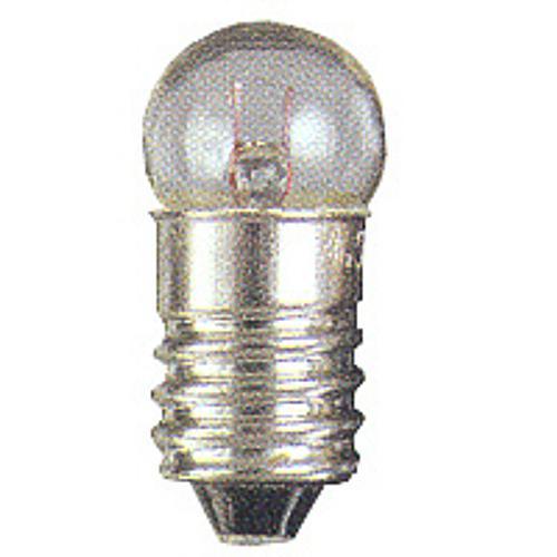Ersatzlampe E10 Krippenbeleuchtung 4,5V Rot Kugel