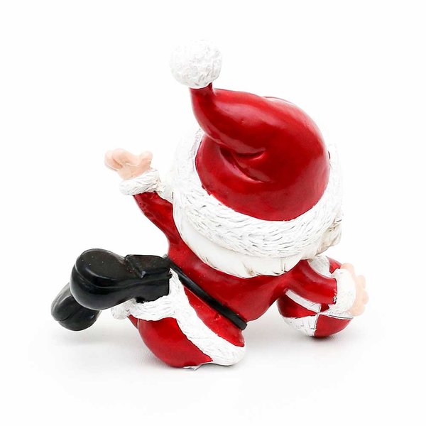 Weihnachtsmann Figur 10cm Sitzend Lustig