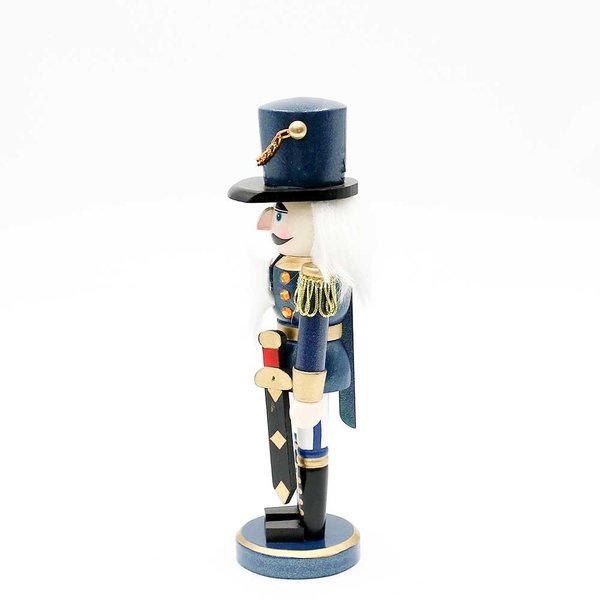 Nussknacker Figur 20cm Blau Soldat klassisch